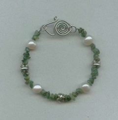 emeralds, pearls, and bali silver