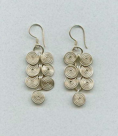 sterling silver coils