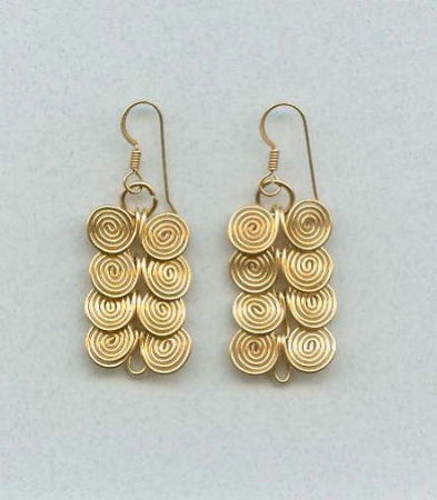 gold filled coils